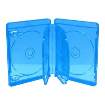 MediaRange BD Case for 6 discs 22mm blue