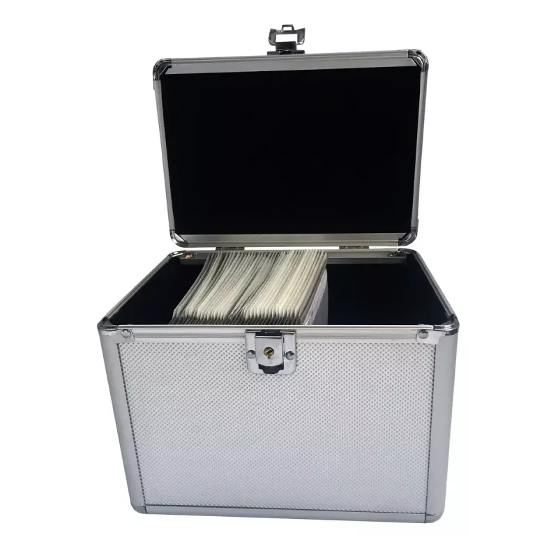 Box case MediaRange BOX79 for 120 discs Silver