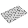 Resto Kitchenware 95402 Rectangular Plastic Cutting Board Grey White