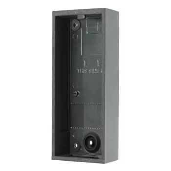 Surface-mounting backbox DoorBird D1101V, compatible mounting housing, black