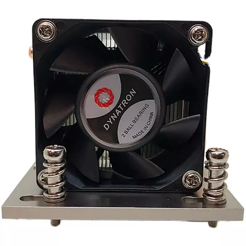 Cooler Inter-Tech A-26 Processor Cooler 6 cm Black Silver