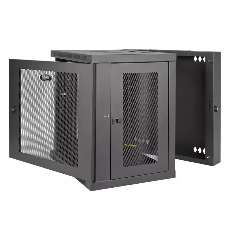 Wall-mount 12U Rack Enclosure Eaton SRW12USDP — 600.2×647.7×636.5 mm, IP20, black
