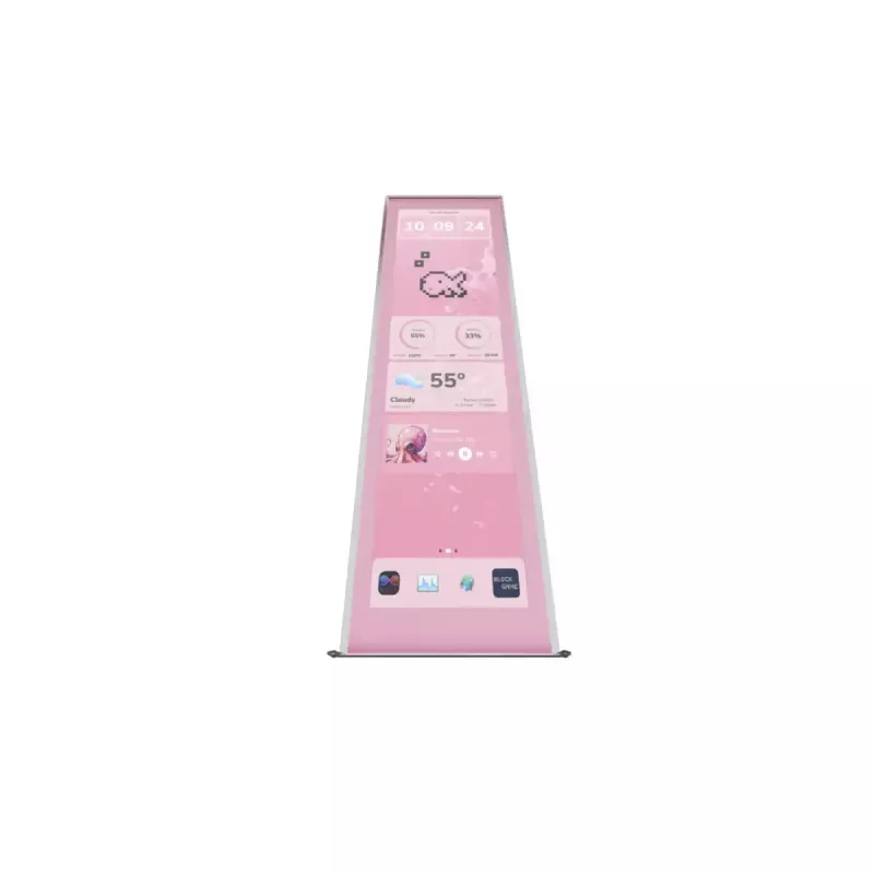 Touchscreen Monitor HYTE Y70 Touch Display Upgrade Strawberry Milk — 14.5-inch pink touchscreen