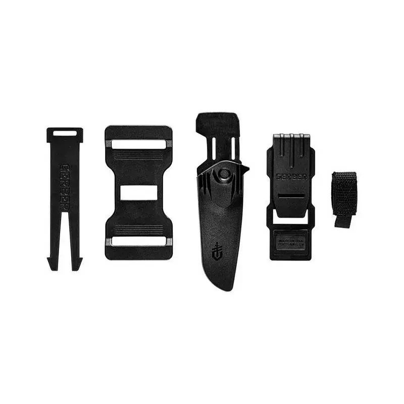 Fixed Blade Outdoor Knife Gerber Principle Black — Bushcraft, compact utility blade