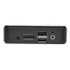 KVM switch 2-port DisplayPort Tripp Lite B004-DP2UA2-K, 4K@60Hz, USB keyboard/mouse, audio, cables