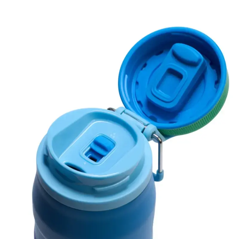Thermal bottle STANLEY IceFlow Bottle Twist Flip 0.7L blue — vacuum-insulated 700 ml