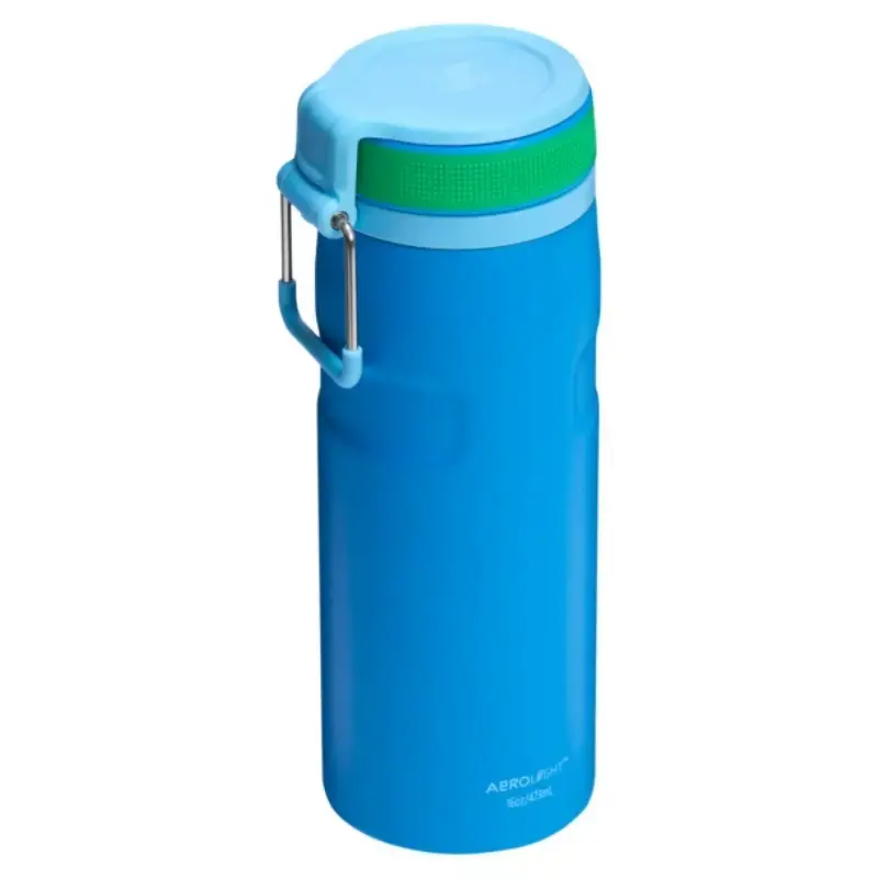 Thermal bottle STANLEY IceFlow Bottle Twist Flip 0.47L blue – double-walled vacuum insulated 470 ml