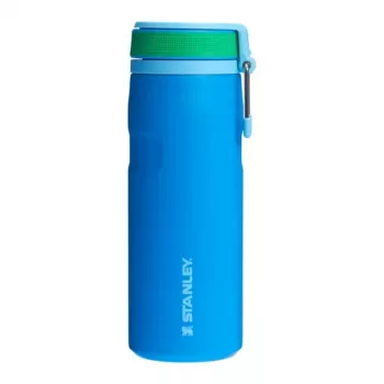 Thermal bottle STANLEY IceFlow Bottle Twist Flip 0.47L blue – double-walled vacuum insulated 470 ml