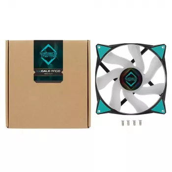 Fan Iceberg Thermal IceGALE ARGB 14 cm Black