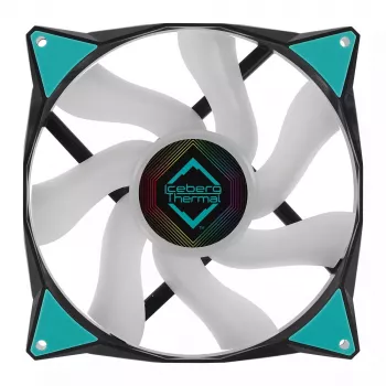 Fan Iceberg Thermal IceGALE ARGB 14 cm Black