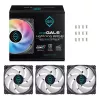 Fan Iceberg Thermal IceGALE Lightning ARGB 12 cm Black 3 pc(s)