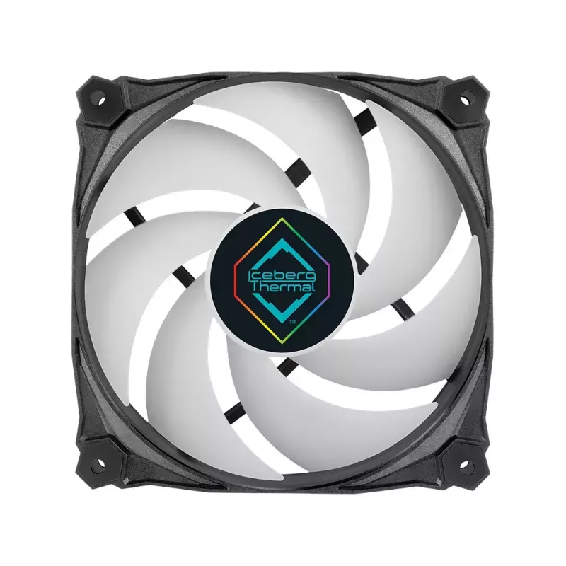 Fan Iceberg Thermal IceGALE Lightning ARGB 12 cm Black 3 pc(s)