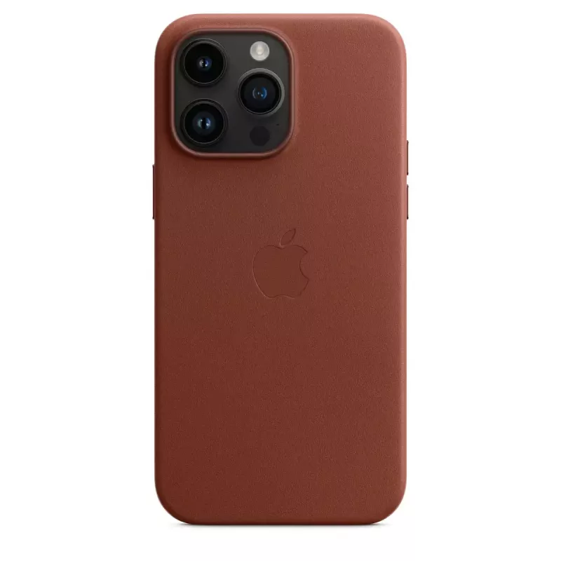 Leather MagSafe Case for iPhone 14 Pro Max by Apple — Brown, for 6.7 inch screen
