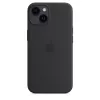 Silicone Case with MagSafe for iPhone 14 by Apple — Microfibre/Silicone, 6.1 inch (Midnight)