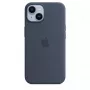 Silicone Case Cover Apple iPhone 14 MagSafe Storm Blue