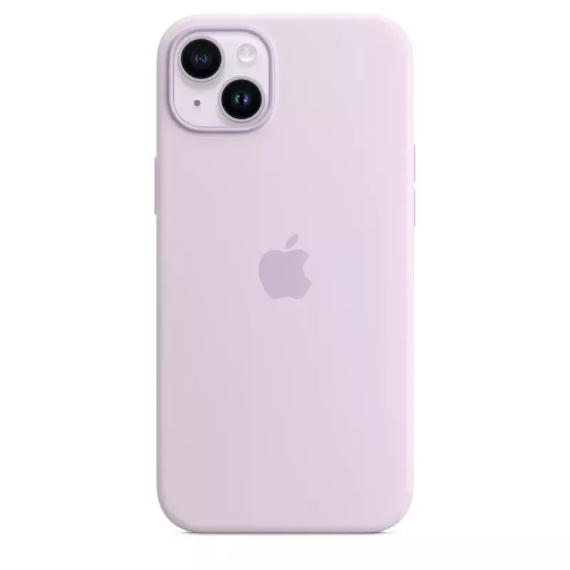 Silicone Case Apple iPhone 14 Plus MagSafe Lilac Cover
