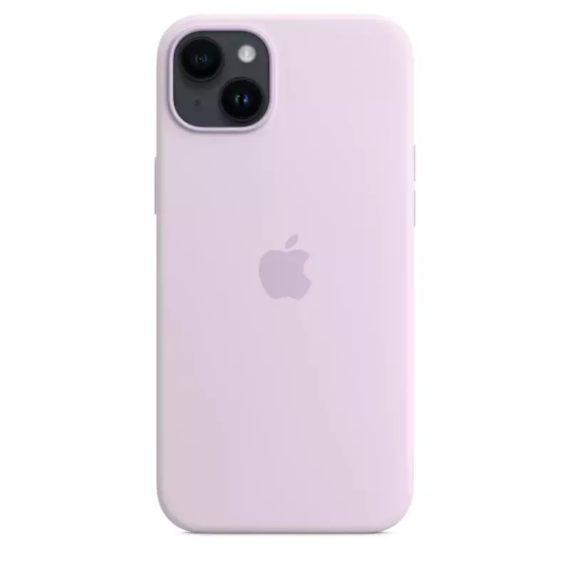 Silicone Case Apple iPhone 14 Plus MagSafe Lilac Cover