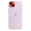 Silicone Case Apple iPhone 14 Plus MagSafe Lilac Cover