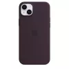 Silicone Case Apple iPhone 14 Plus Burgundy MagSafe Cover