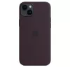 Silicone Case Apple iPhone 14 Plus Burgundy MagSafe Cover