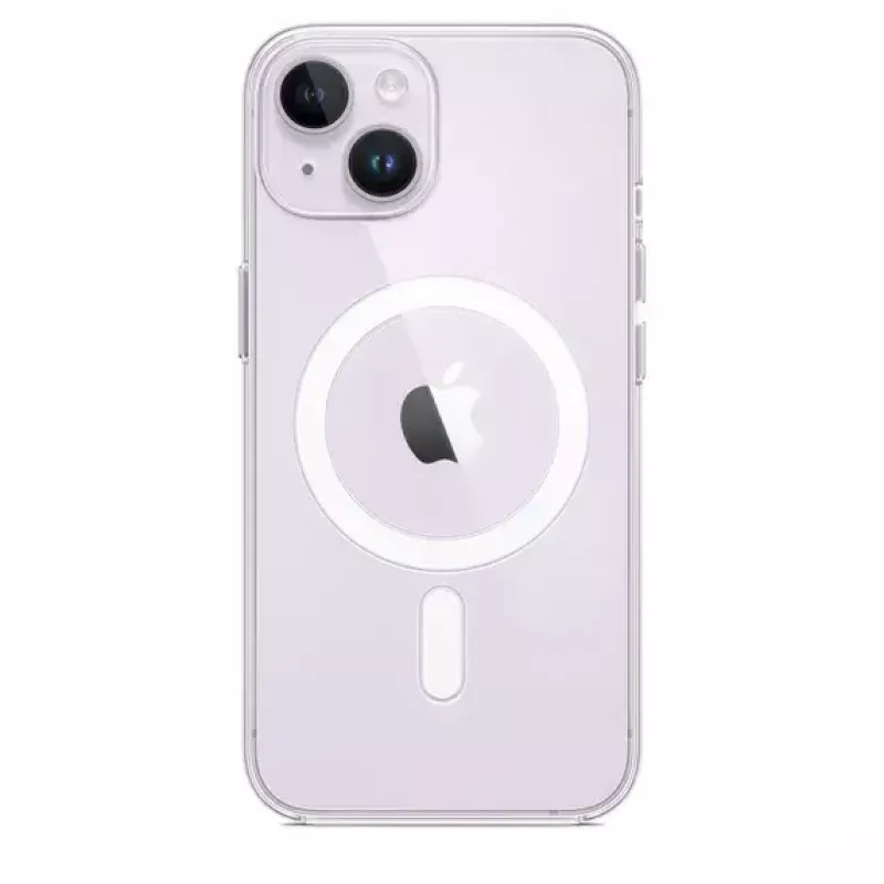 Clear Case Cover Apple iPhone 14 Transparent MagSafe