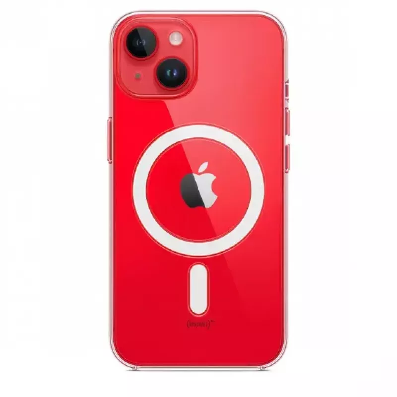 Clear Case Cover Apple iPhone 14 Transparent MagSafe