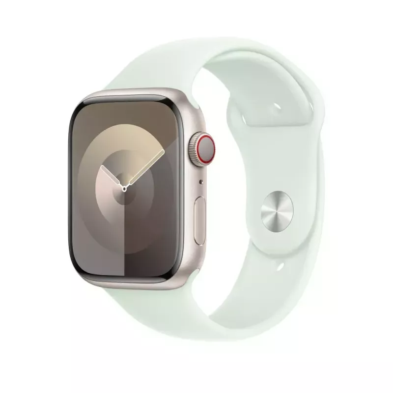Apple Band 45mm Soft Mint Sport Band M/L Comfortable Fit Mint Colour