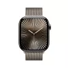 Smartwatch Apple Watch Series 10 GPS + Cellular 46mm Natural Titanium Case with Natural Milanese Loop - S/M