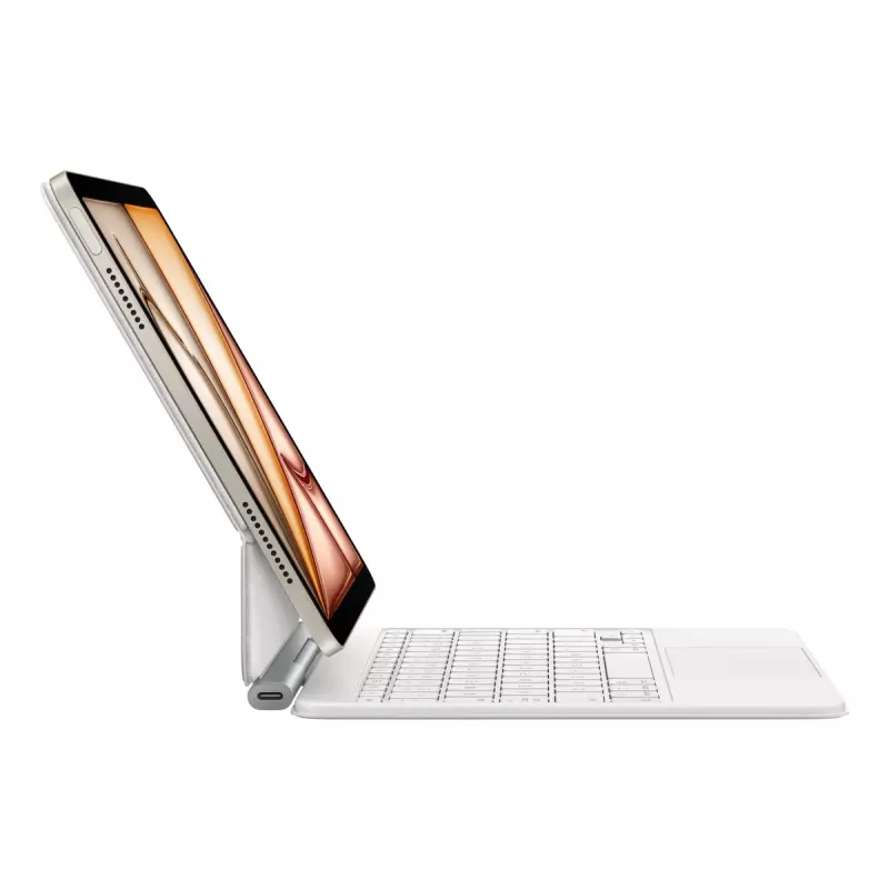 Apple Magic Keyboard QWERTY Danish White with Trackpad