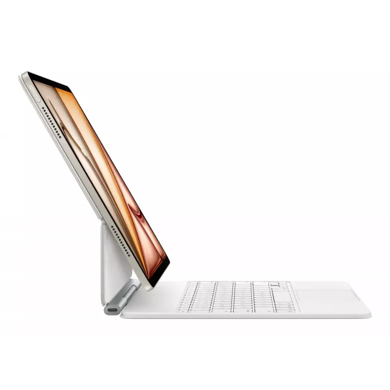 Apple Magic Keyboard QWERTY Danish White with Trackpad
