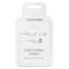 USB Cable Samsung EP-DG930 1.5m USB A USB C/Micro-USB B White