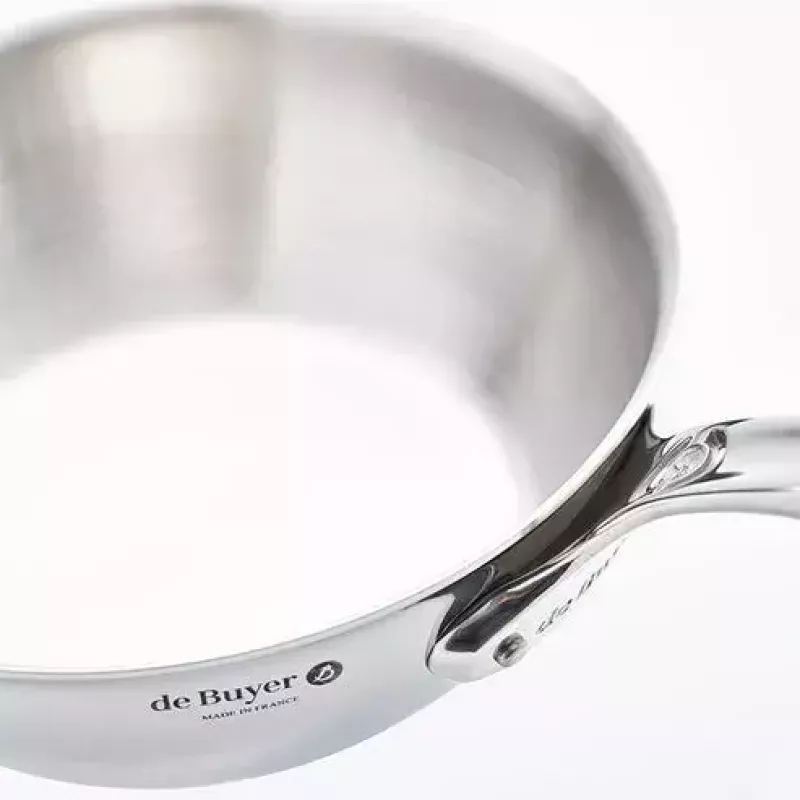 Saute pan de Buyer 3736.24 Round Stainless Steel 24 cm