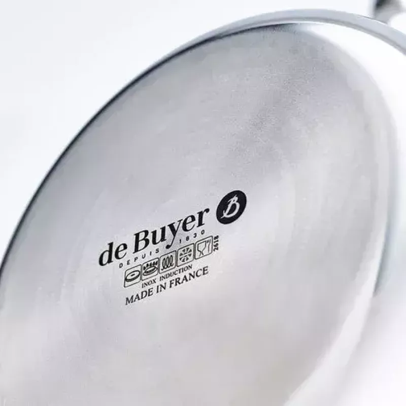Saute pan de Buyer 3736.24 Round Stainless Steel 24 cm
