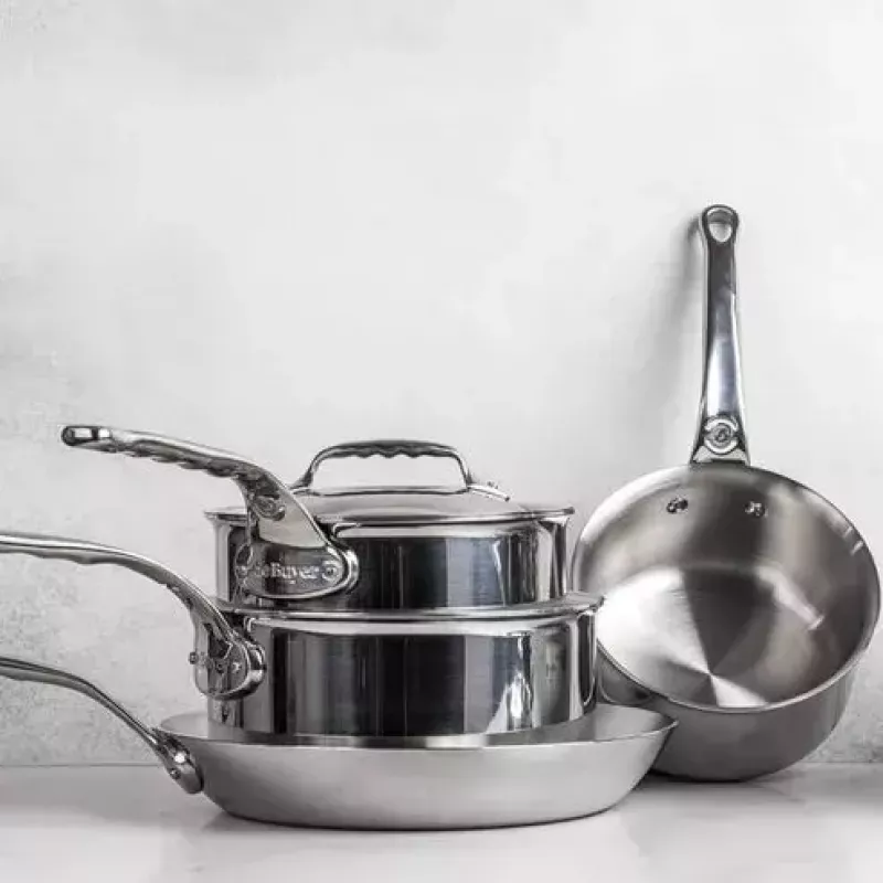 Frying Pan de Buyer Affinity Stainless Steel 27.9 cm