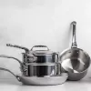 Round Stainless Steel Pot de Buyer Affinity 3.4 L