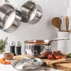 Round Stainless Steel Pot de Buyer Affinity 3.4 L