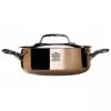 Sauteuse pan de Buyer 6241.24 Copper Stainless Steel 24 cm