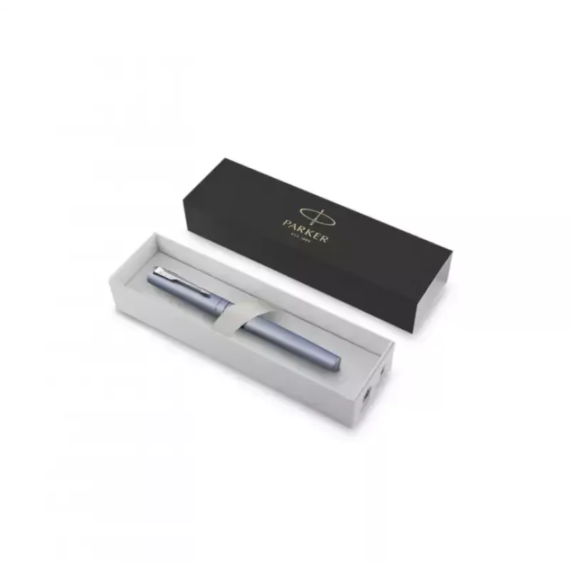 Stick pen Parker Vector XL Blue Silver Stainless steel