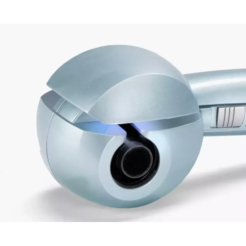 Hot air brush BABYLISS C1700E Hydro-Fusion — 3 heat levels, ceramic, blue, 2.8 m cord