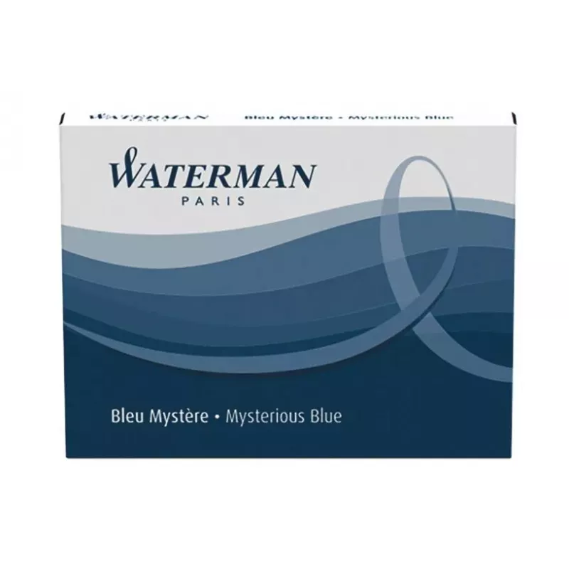 Pen refill Waterman S0110910 Blue 8 pc(s)