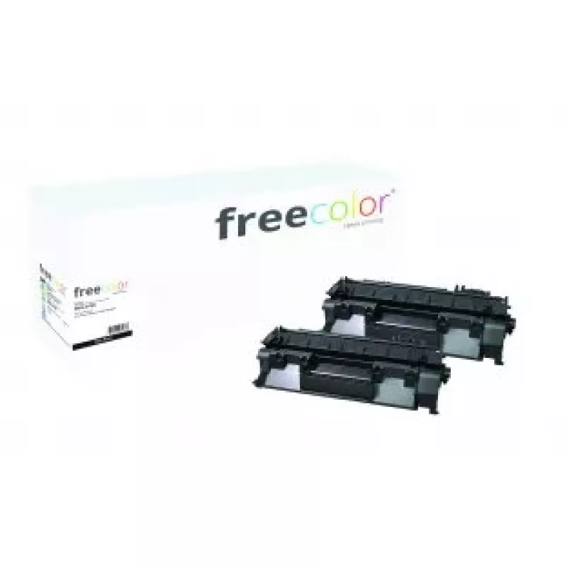 Toner Freecolor HP 05X black CE505XD HY Doppelpack 10000 pages