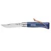 Slip joint knife Opinel N°08 Camper/scout Blue Blade length 8.5 cm