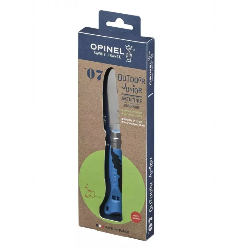 Knife Opinel N°07 Camper/scout Blue 001898 Folding Blade