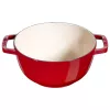 Fondue set Staub 18 cm Cherry, round 0.25 L, 187×100 mm, 4.6 kg
