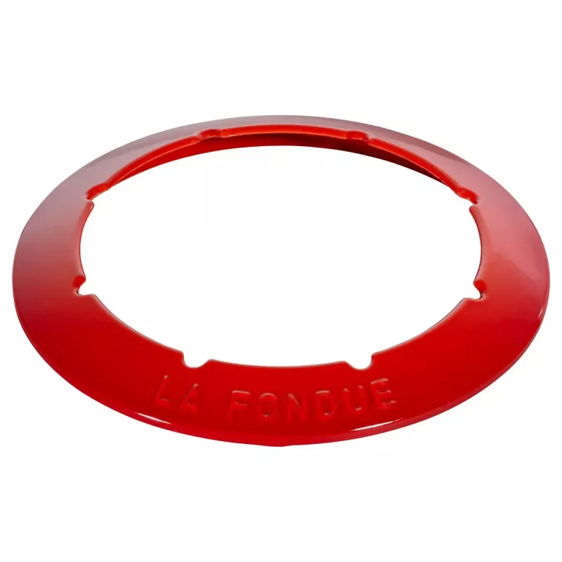 Fondue set Staub 18 cm Cherry, round 0.25 L, 187×100 mm, 4.6 kg