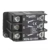 Auxiliary contact Schneider Electric XENG1191, black, auxiliary contact module