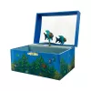 Trousselier Jewellery Music Box Rainbow Fish, Night Glow