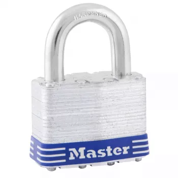Padlock MASTERLOCK 51 mm laminated steel body with pin tumbler mechanism