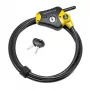 Python adjustable locking cable MASTER LOCK 1.8m x 10mm black yellow