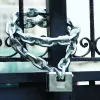 Padlock MASTER LOCK 680EURD 80mm hardened steel shrouded shackle